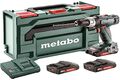 Metabo 602321540 Akku-Bohrschrauber BS 18 L Set 18V, 3x 2Ah Li-Ion Akkus, ink...