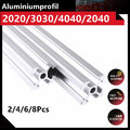 ALU Profil Aluprofil 20x20 20x40 30x30 40x40 40x80 Nut 6/8 Aluminium Profil de