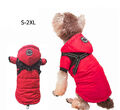 Hunderegenmantel Hundemantel Wasserdicht Winter Warm Hundejacke Hundekleidung