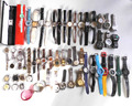 Armbanduhren Konvolut 56 Stück Herren Damen defekte und funktionstüchtige Uhren