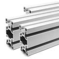 Alu Profil 40x80 mm Konstruktionsprofil Nut8 Aluminium AlClipTec für Bosch Item