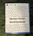 MONSTER HUNTER WORLD ICEBORNE MASTER EDITION - NUR PS4 SPIEL DISC