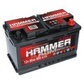 Autobatterie 12V 80Ah 800A/EN Hammer AGM Start Stop Automatik