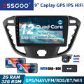 DAB+ Autoradio Carplay Android 12 GPS 2+32G Kamera Für Ford Transit Custom 12-21
