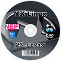MX Linux 23 "Libretto" 64 Bit Deutsch auf DVD oder USB-Stick - Install und Live