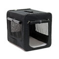 Transportbox M faltbar 58x46x53 cm cm Hundebox Katzenbox Reisebox Autobox