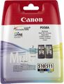 Canon Tintenpatrone PG-510/CL511 Multipack