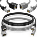 Cat7 Patchkabel Verlängerung Netzwerkkabel Ethernet Kabel RJ45 DSL LAN S/FTP CAT