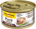 GimDog Pure Delight Hühnchen Rind Hundesnack Gelee 12 Dosen 12x85g NEU OVP