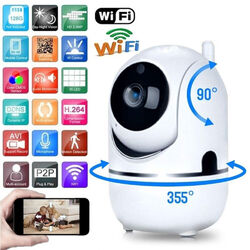 IP CCTV Camera WiFi Wireless System HD 1080P Security Night Vision Home Indoor