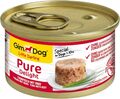 GimDog Pure Delight Thunfisch mit Rind - Proteinreicher Hundesnack in Gelee - 12