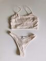 H&M Bikini Creme Beige Hell 36 S 38 M Badeanzug