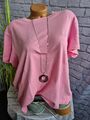 Levi`s Shirt Kurzarm Damen Oberteil rosa Gr. L bis 4XL Kurzarmshirt (9 252)