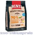 Hundefutter RINTI MAX-i-MUM HUHN 4 kg, sehr veträgl. Hauptfutter 70 % Fleisch