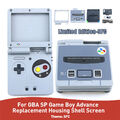 Für Gameboy GBA Gehäuse Advance SP Ersatz Shell Housing+Displayscheibe - SFC  ·