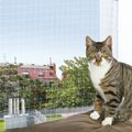 Katzenschutznetz Katzennetz transparent verschiedene Größen