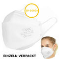 50-200x FFP2 Maske Mundschutz Atemschutzmaske CE Schutz Masken Mund Nase Filter
