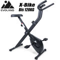 Heimtrainer Fahrrad Ergometer Klappbar Fitnessbike Indoor Cycling Fahrrad X-bike