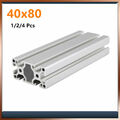 ALU Profil Aluprofil 40x80 Nut 8 Aluminium Nutprofil AlClipTec item kompatibel