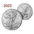 1 oz Silber 2023 Silbermünze American Eagle USA One Dollar 1 oz 999 Neu DE
