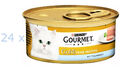 (€ 12,72/kg) Purina Gourmet Gold Feine Pastete Thunfisch Katzenfutter 24x 85 g
