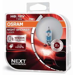 OSRAM NIGHT BREAKER LASER Next Generation H1 H3 H4 H7 H8 H11 HB3 HB4 +150%