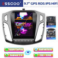 9,7 Zoll Carplay Autoradio Für Ford Focus MK3 12-18 Android 12 2+32G GPS RDS IPS
