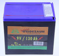 Weidezaunbatterie 9 Volt 130 AH  Batterie für Weidezaungerät Trockenbatterie