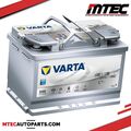 Batterie VARTA E39 Sil-Dyn-Agm 12V 70Ah 760EN Dim : 278x175x190 B13 Start Stop