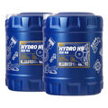 20 (2x10) Liter MANNOL Hydro HV ISO 46 / HVLP 46 Hydrauliköl DIN 51524/3