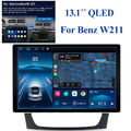 13" Android 12.0 Autoradio 8Kern 4G GPS Navi SWC für Mercedes-Benz W211 W219 SWC