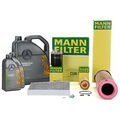 MANN Filterset 7L ORIGINAL 5W30 Motoröl für MERCEDES W211 E200/220/270CDI OM646