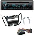 Kenwood Bluetooth DAB CD MP3 USB Autoradio für Ford C-Max Kuga Klavierlack schwa