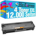 4x Toner XXL ProSerie für Samsung MLT-D111L Xpress M2078 M2078F M2078FW M2078W