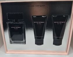 narciso rodriguez for her Duftset edt 50ml + Showergel 50 ml + Bodylotion 50ml
