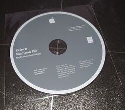 Apple MacBook Pro 13" 2010 Applications Install DVD 2Z691-6621-A