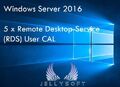 Microsoft Windows Server 2016 RDS USER CAL  ✔ 5 Nutzer / User CAL ✔ TOP  ✔ 
