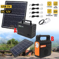 Solar Generator 5000mah Power Station Solarpanel Ladegerät System Kit mit Licht
