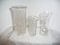 Vasenpaket - Vintage - Glas  - 3 Vasen - gepflegten Zustand -Mini - Glas