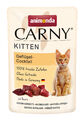 animonda Carny Kitten Rind + Geflügel 12x 85 g Katzenfutter Nassfutter