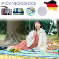 Picknickdecke Campingdecke Reisedecke Stranddecke Picknick Matte 200 cm XXL,XL