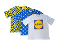 LiDL T-Shirt Kollektion Herren Lidl Muster Logo Karo Shirt Top Oberteil lidl