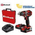 Einhell TE-CD 18/50 Li-Ion 18 V bürstenlos Kombibohrer Kit 2 x 2Ah Batterien