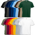 10er Fruit of the Loom T-Shirt Herren Super Premium Tshirts Shirt Baumwolle