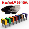 MTA MaxiVAL Sicherungshalter anreihbar inkl. Sicherung 20-100A Set KFZ MAXI APX