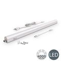 Unterbauleuchte LED Küche 230V 15W Lichtleiste Aufbau-Lampe 87cm Schrank weiß