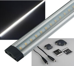 LED Unterbauleuchte Lichtleiste Küchenlampe Beleuchtung Leuchte warm- / kaltweiß