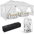 Faltpavillon 3x3m/3x6m Pavillon PopUp Wasserdicht UV Partyzelt Gartenzelt Zelt