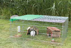 Trixie Sonnenschutz für Freilaufgehege 116 x 72 cm Kaninchen Meerschweinchen