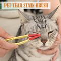 Pet Eye Comb Brush Tear Stain Remover Cleaning GroomingBrush For Cat Dog UK M3U8